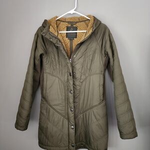 PrAna Olive Quilted Women's Jacket